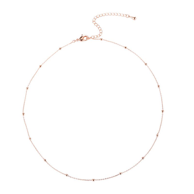 Sie Sterling VENUS bijoux de mode bohême chaîne de perles collier ras de cou colliers pour femmes classique Clavic s_voghion.com