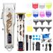 Dragon Series Professional Hair Clipper Kit – Cordless Barber Scissors Set With LCD Display, Titanium Alloy Blades & Waterproof Design For Home_voghion.com
