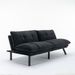 Black Convertible Folding Modern Sofa Bed_voghion.com