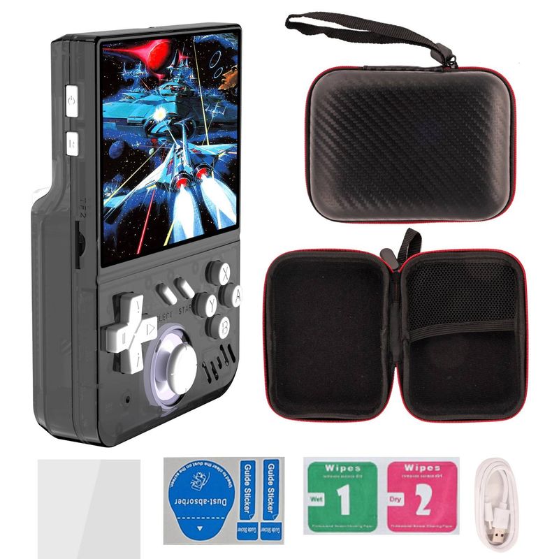 Mini Taşınabilir Oyun Konsolum - Retro PSP Tarzı El Konsolu (Açık Kaynak, 3D Oyun, 1000'den Fazla Klasik Oyun, Şarj Edilebilir Pil)_voghion.com