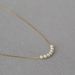 Collana sottile elegante in ottone placcato oro Zhengyuan Shijia Pearl in stile giapponese e coreano, semplice e alla moda, per le donne_voghion.com