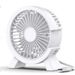 Office Low Noise Long Battery Life Desktop Small For Students Dormitory Bed Large Airflow Plug-in Fan_voghion.com