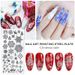 Multiple Nail Art Perie pentru unghii Design Sfat Desen sculptură Dotting Nail Pen Builder Flat Liner Acrilic Gel Lac Instrumente de manichiură_voghion.com