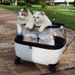 Angel Carrier Portable Trolley Box Multi-Use Pet Stroller Large Capacity Cat Backpack_voghion.com