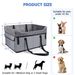 Pet Small Portable Booster Seat Car Dog Bed Adjustable Shoulder Strap_voghion.com