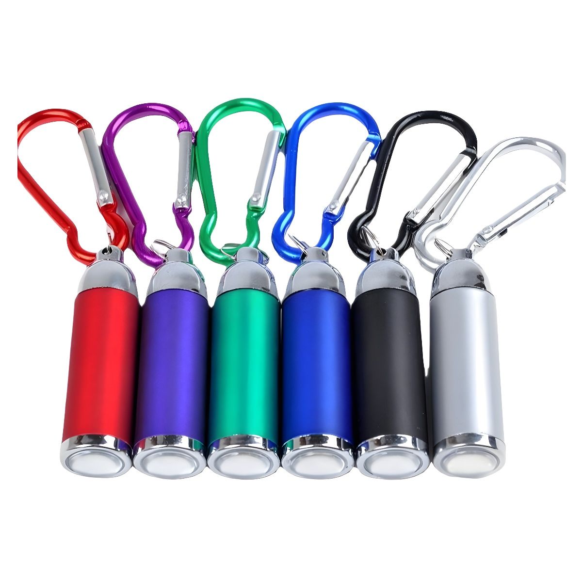 Mini Telescopic Zoom Carabiner Strong Light Promotional Gift Electronic Handheld Flashlight Factory Direct Sale_voghion.com