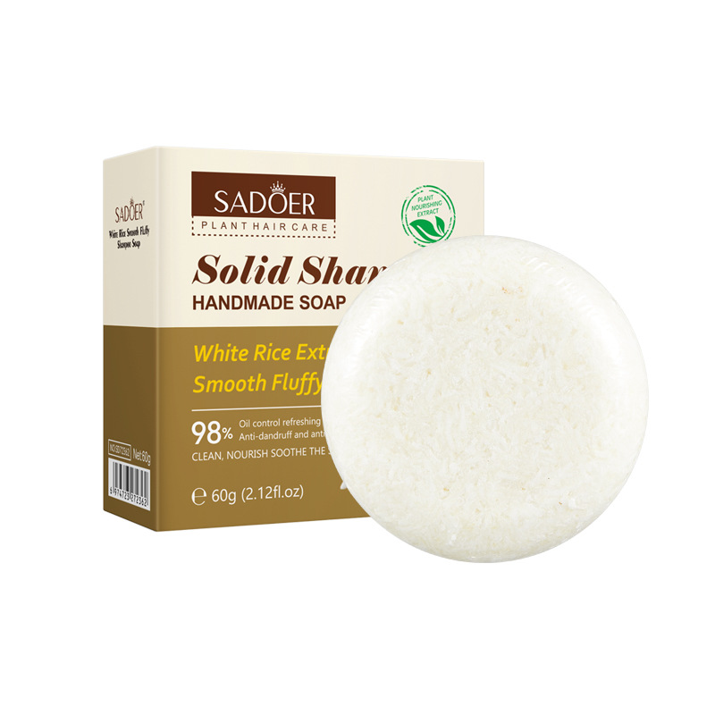 Shampoo detergente profondo SADOER Rice Silk Soft per capelli in inglese_voghion.com
