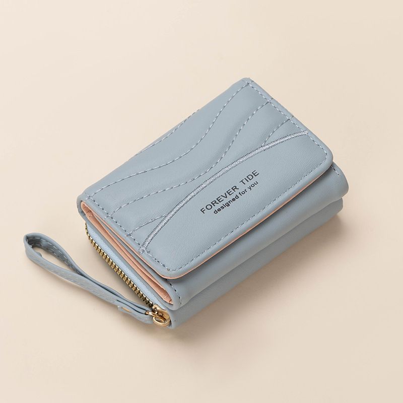New Women's Short Wallet Zipper Rabbit Coin Purse Female Student Korean Style Fashion Multiple Colors Cute_voghion.com