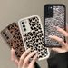 Retro Trendy Black Leopard Print Case For Samsung Galaxy S25 S24 S22 S23 Plus Ultra 5G S21 S20 S24 FE S25Ultra Shockproof Cover_voghion.com