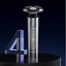 Professional 3-Blade Rotary Electric Shaver For Men, Waterproof & Cordless With Floating Heads, LED Display, 150-Min Runtime_voghion.com