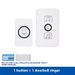 Campanello wireless con musica digitale, ricevitore plug-in, lunga portata e resistente alle intemperie per la sicurezza domestica (1 a 1, 2 a 1, 1 a 2, solo ricevitore)_voghion.com
