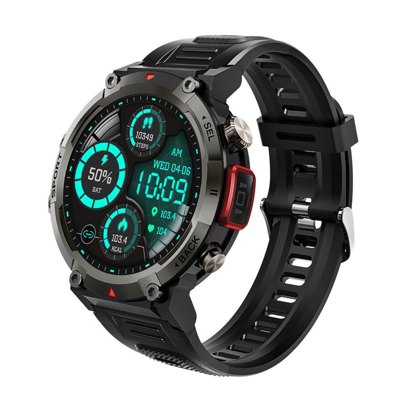 S100 Smart Auer Ronn HD Groussbildschierm Täscheluucht Waasserdicht Outdoor Sport Bluetooth Uruff Auer_voghion.com