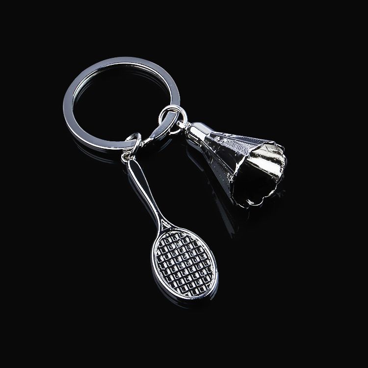 Unisex Eiffel-torni-avaimenperä sulkapallomaila-avaimenperä matkamuisto-avaimenperä_voghion.com