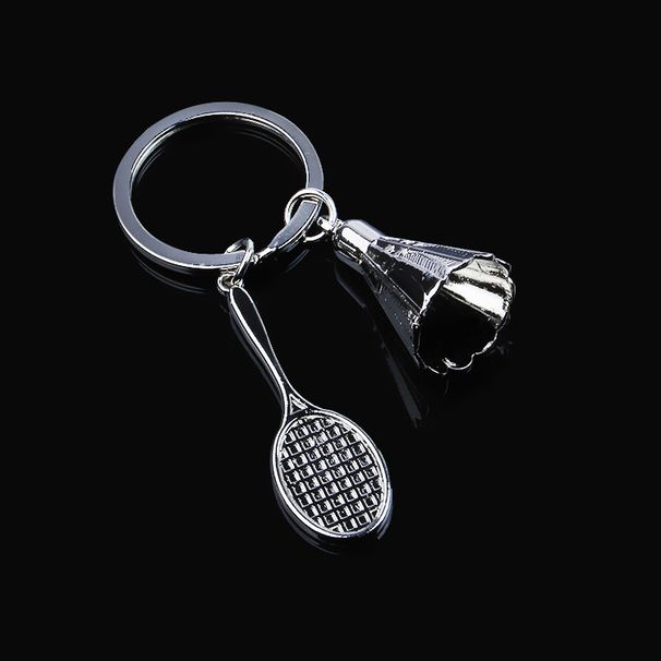 Unisex Eiffel-torni-avaimenperä sulkapallomaila-avaimenperä matkamuisto-avaimenperä_voghion.com