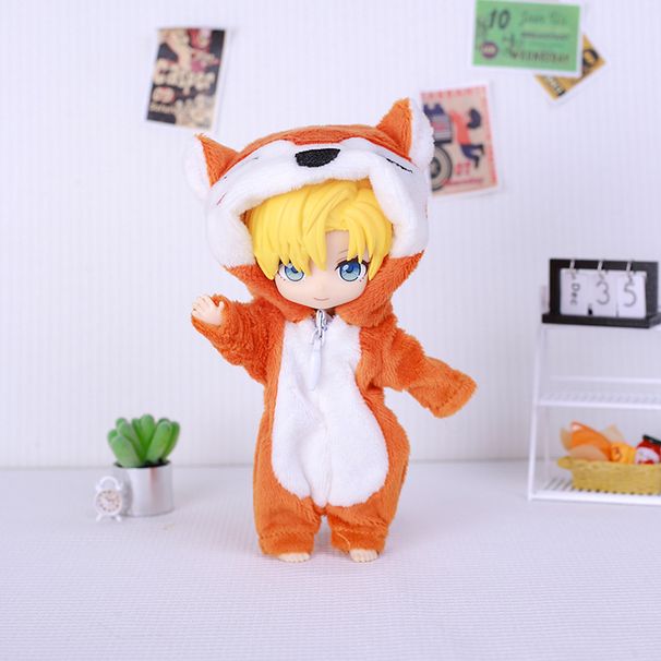 Ρούχα για Κούκλες Λούτρινα Παιχνίδια με Κούκλες-Τερατάκια 17 Εκ. Ob11 Ρούχα για Κούκλες-Λίγο Δεινόσαυρο_voghion.com