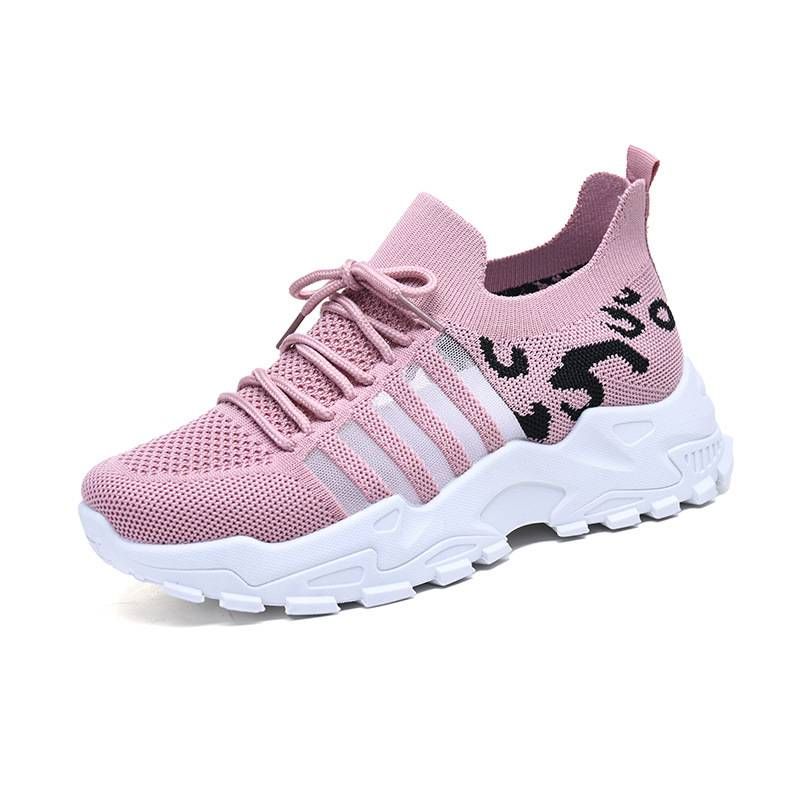 Women's New Fashion New Dad Shoes Mesh Breathable Korean Sneakers Platform Women's Shoes_voghion.com