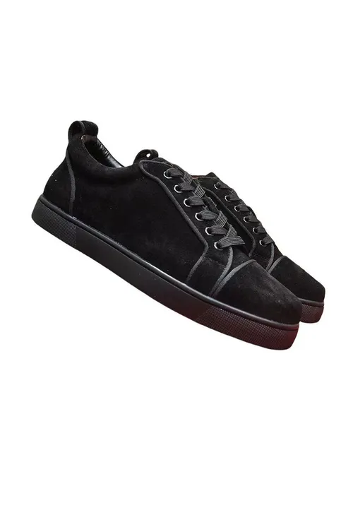 Leather low-top casual comfortable breathable shoes go with everything_voghion.com
