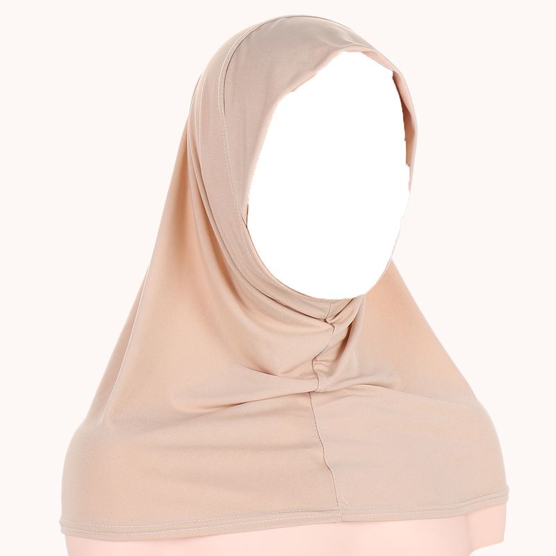  kristall hampa enfärgad inlindad elastisk huvudduk hatt halsduk hatt i ett stycke flerfärgad Baotou hatt_voghion.com