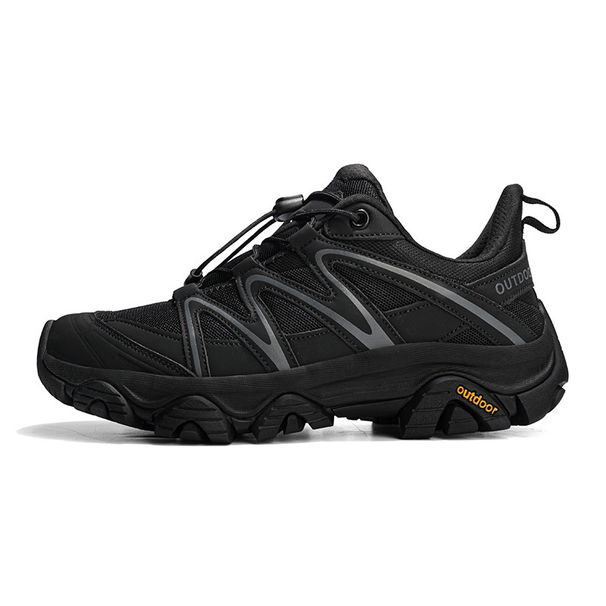 Outdoor Men's And Women's Breathable Large-size Thick-soled Wear-resistant And Non-slip Outdoor Couple Hiking Hiking Shoes_voghion.com