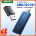 UGREEN WiFi Adapter AC650 AX1800 WiFi6/5 5G&2.4G USB WiFi Card Dongle For Desktop Laptop Wifi Antenna USB Ethernet Network Card_voghion.com
