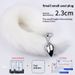 luckyqqyp SM Fox Plug Anale Camera Posteriore Giocattolo Sessuale Coda di Cane Femmina Piccola Taglia Principiante_voghion.com