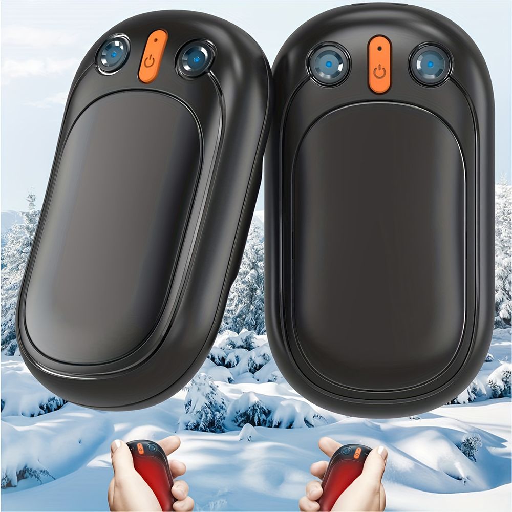 2-in-1 Rechargeable Warmer 2 Pack Magnetic Electric Hand Warmer With Pocket Portable Heater Hand Warmer_voghion.com