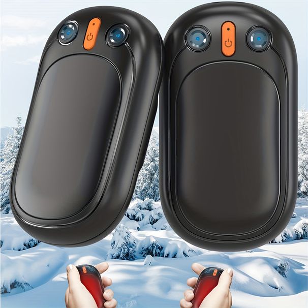 2-in-1 Rechargeable Warmer 2 Pack Magnetic Electric Hand Warmer With Pocket Portable Heater Hand Warmer_voghion.com