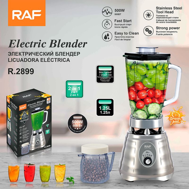 Robot da cucina RAF EU Standard Macinatore Estrattore di Succo Multifunzionale per Uso Domestico 3 in 1_voghion.com