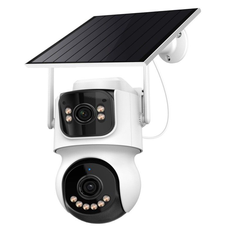 iCsee Overseas Su Geçirmez 4G Ücretsiz Veri Güneş Enerjili AOV Gözetim Kamerası_voghion.com