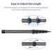 Bras de microphone extensible à main en fibre de carbone pour microphones, vis et filetage de 1/4 pouce avec verrous tournants_voghion.com