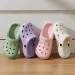 Waterproof Summer Slides: EVA Soft Sole Women's Garden Slippers With Holes 4 243fd_voghion.com