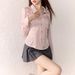 Women's clothing desire striped shirt women new early spring design lazy style top long sleeve French pink shirt_voghion.com