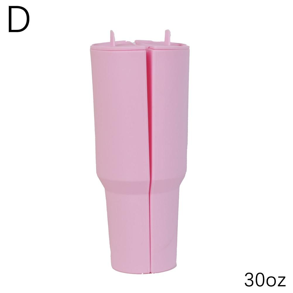 Separador de bebidas 2 em 1, revestimento de silicone para copo Stanley de 40 onças, acessórios divisores de copos, bandeja interna para bebidas de dois lados_voghion.com