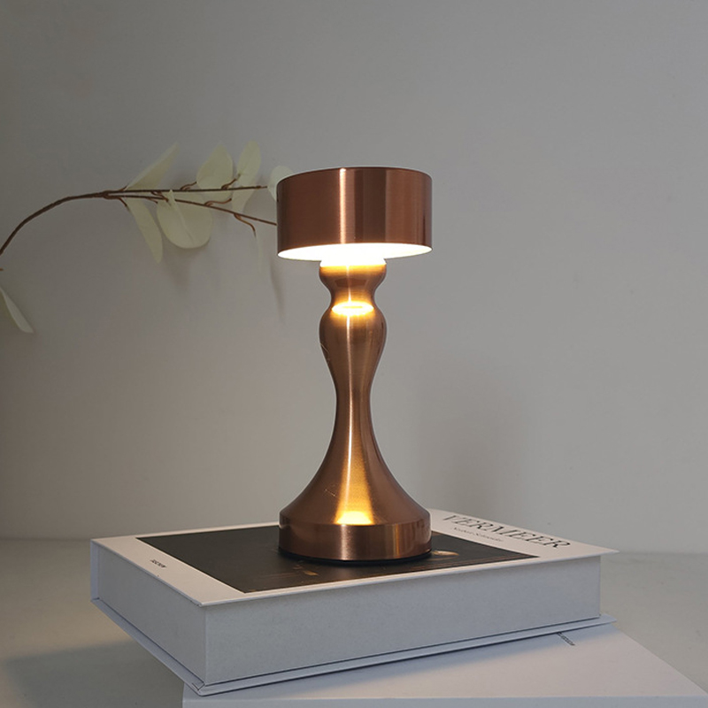 Minimalist Design Bar Table Lamp Rechargeable Restaurant Coffee Shop Table Lamp Bedside Small Night Lamp Home Decoration Atmosphere Lamp_voghion.com