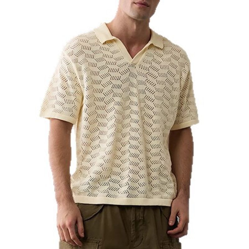 Abbigliamento uomo primavera ed estate polo top moda maglia jacquard design_voghion.com