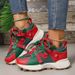 SHLIANG Women Casual Shoes Fashion New Colorful Lace Up Tennis Sneakers Women Leisure Versatile Platform Shoes For Women Zapatos De Mujer Y0485_voghion.com