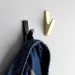 RYYD Black Towel Hanger - Strong Mount|Key Hook|Bathroom_voghion.com