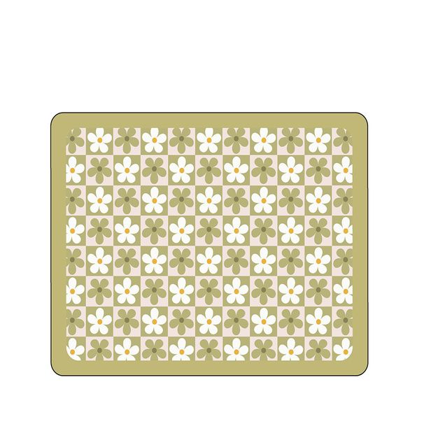 Borei Tech Fabric Kitchen Mat – Non-Slip, Absorbent (Sicilian Floral Design, Multiple Sizes, Easy Clean)_voghion.com