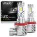 Lampadina per fari auto H11 H8 Canbus 9005 HB3 9006 HB4 CSP LED, 100 W, Turbo, 6000 K, 12 V_voghion.com