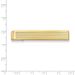 Kelly Waters Gold-plated Patterned Tie Bar_voghion.com