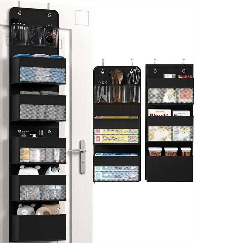 Organizzatore per la famiglia, sei strati, cerniera, combinazione porta posteriore, portaoggetti, portacellulare, portaoggetti, portabiancheria, portaoggetti ..._voghion.com