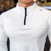 Spring And Autumn American Slim Fit German Velvet Warm High Elasticity Fitness Running Training Sports Long Sleeve T-Shirt 2024 New Men's_voghion.com
