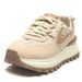 Thick Soled Raised Apricot Colored Dad Female Internet Celebrity Super Hot Forrest Gump Shoes, 2024 Spring New Genuine_voghion.com