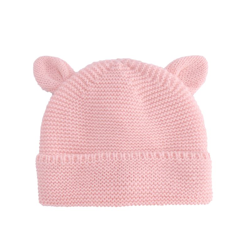 Baby costume cartoon cute ear wool warm children's hat_voghion.com