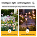 Solar Butterfly Firefly Light String Ground Insertion Lawn LED Outdoor Waterproof Courtyard Decoration Garden Landscape Lights_voghion.com