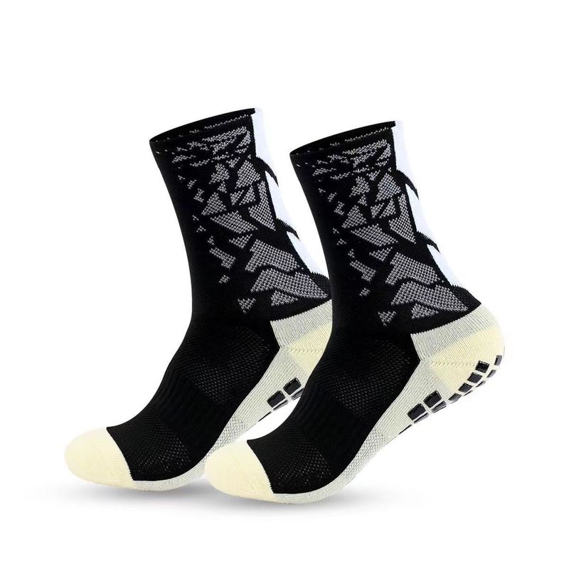 Schuhzubehör Kleber Dispensing Fußball Mid Tube Training Rutschfeste professionelle verdickte Sportsocken_voghion.com