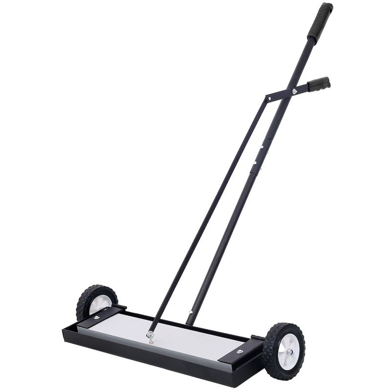 100 For Heavy With 24'' Pound PushType Rolling Screws Release Nails Magnetic Capacity Needles PickUp Collection Sweeper Duty_voghion.com