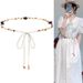 Women's Summer Belt Bohemian Woven Rope Tie Decoration For Dresses Ethnic Style Thin Waist Chain_voghion.com