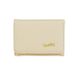 Women's short wallet small fresh solid color student small three fold coin purse card holder cute wallet small wallet_voghion.com