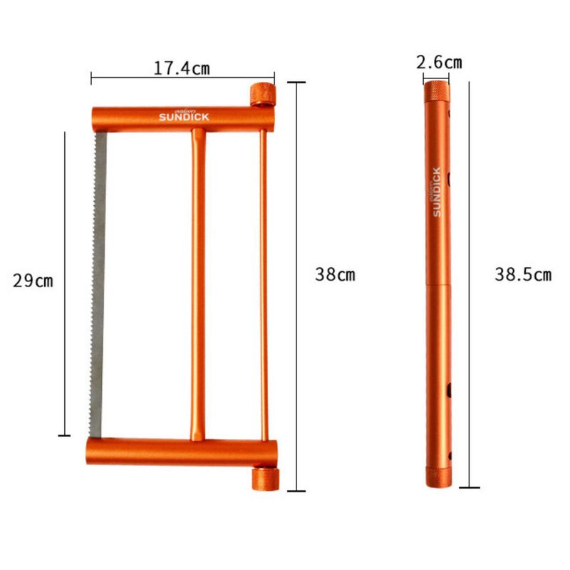 Outdoor hand pulled pull folding universal logging woodworking, portable wire saw, manual chain_voghion.com